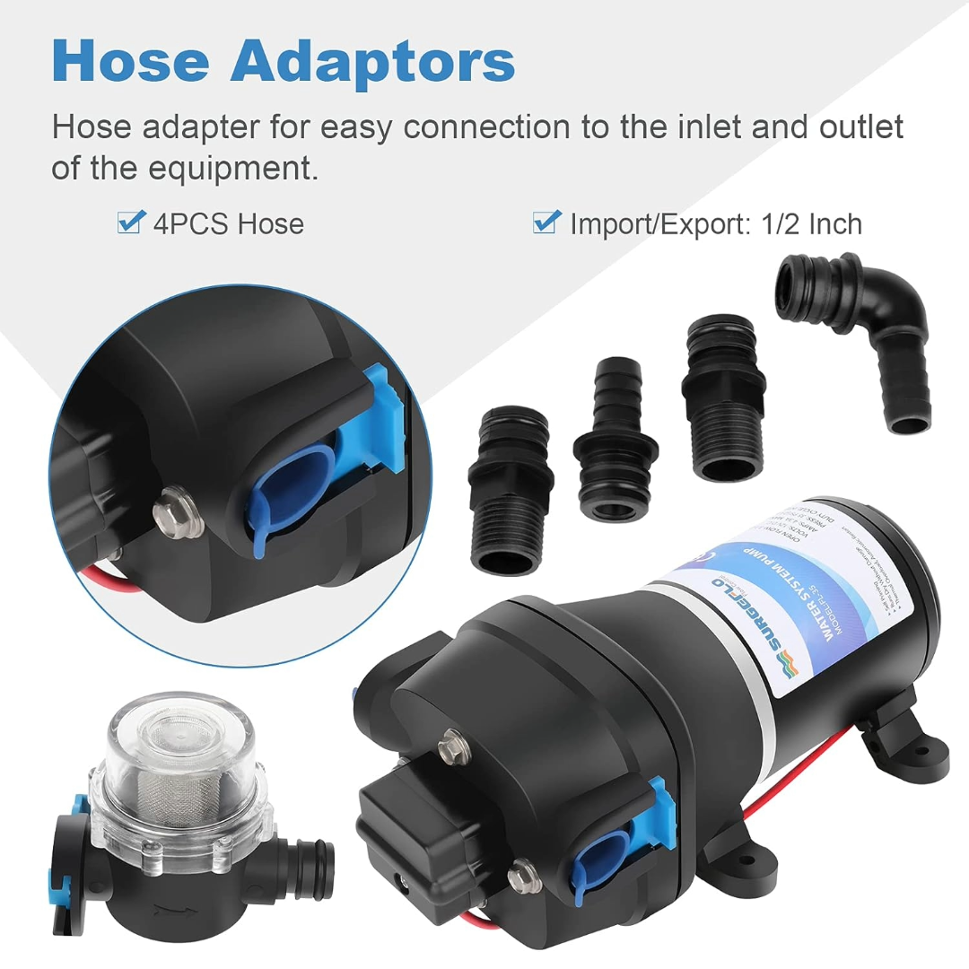 Water Pump Self priming 12V 35PSI