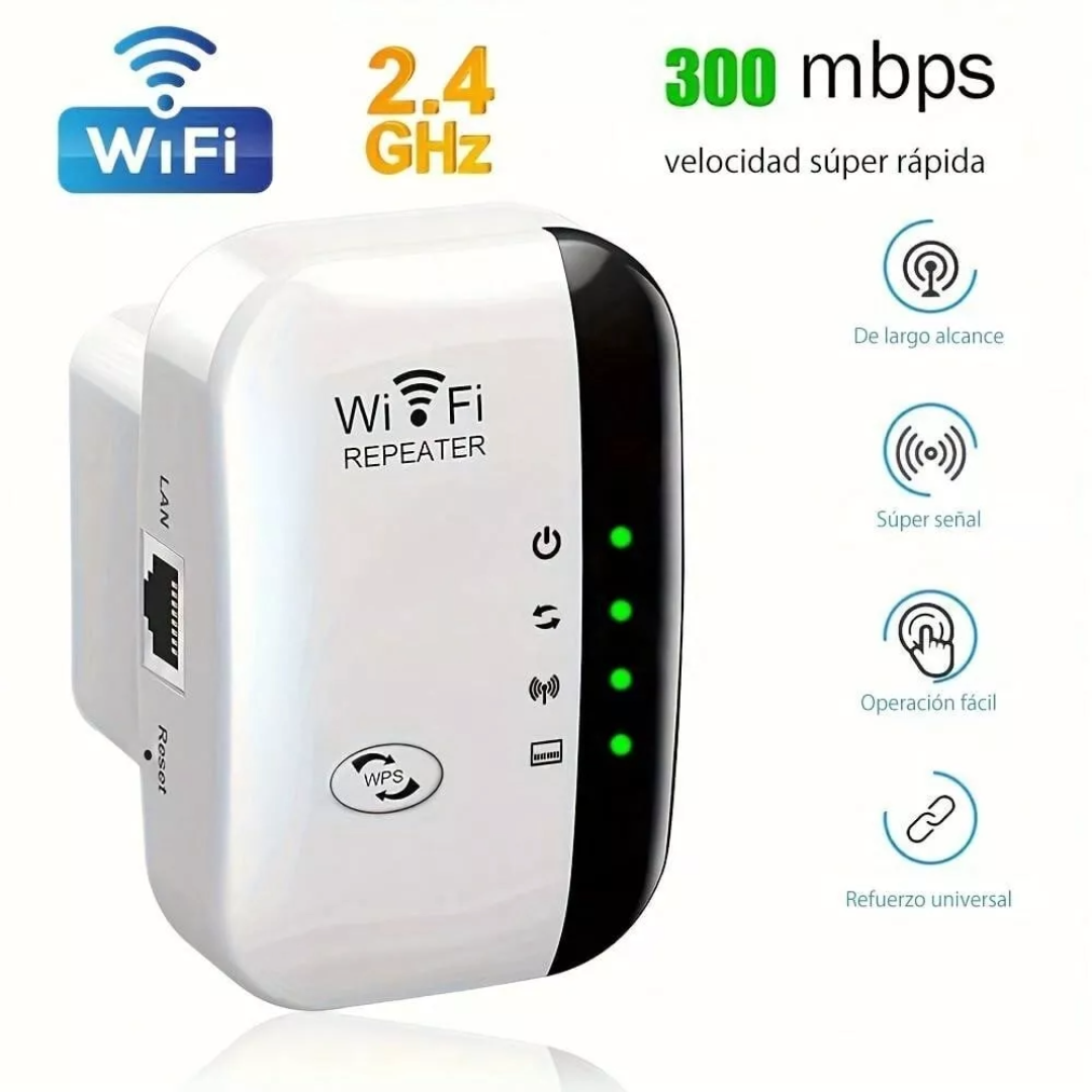 WiFi Repeater Range Wireless Extender Blast Amplifier 300Mbps