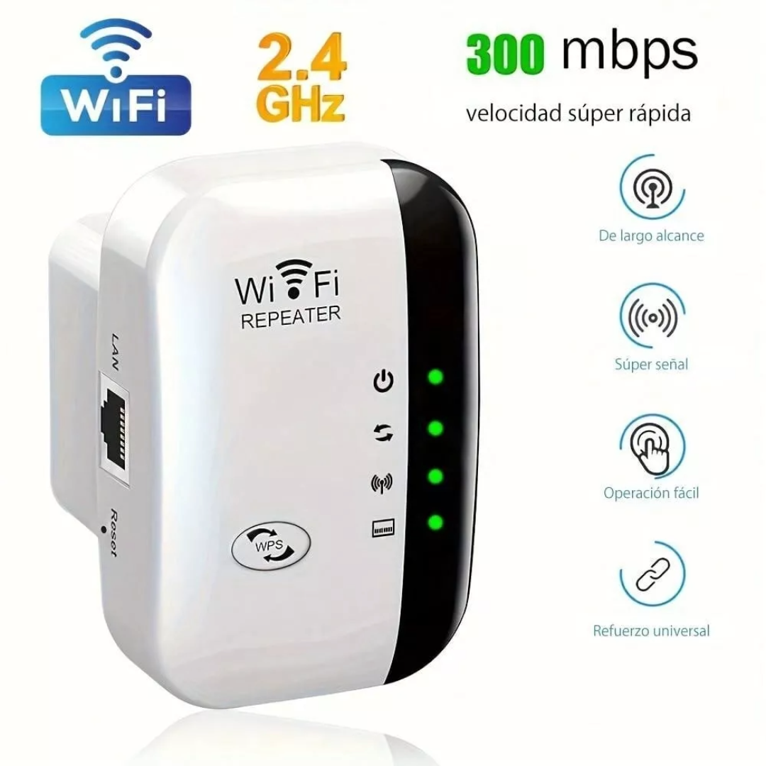 Wifi Repeater Wireless Extender Booster 300Mbps