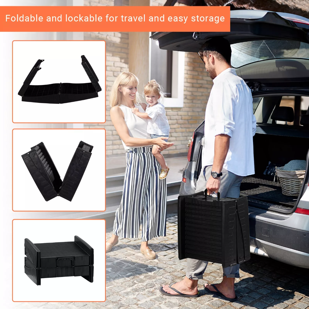 Dog Ramp Foldable Dog Ladder for Car