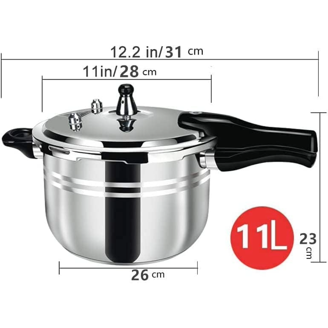 11L Higher Quality Grade Stainless Steel Pressure Cooker