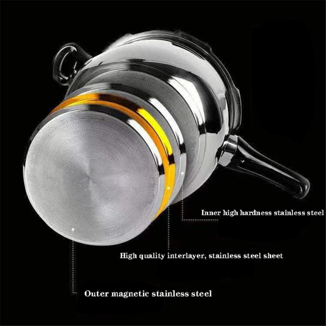 11L Higher Quality Grade Stainless Steel Pressure Cooker