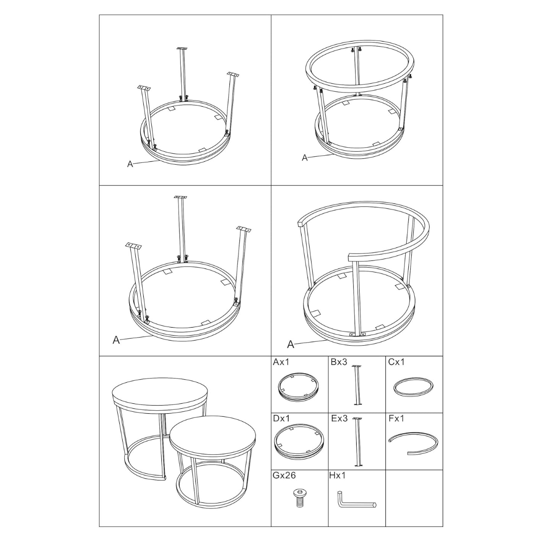 Modern Coffee Table Set
