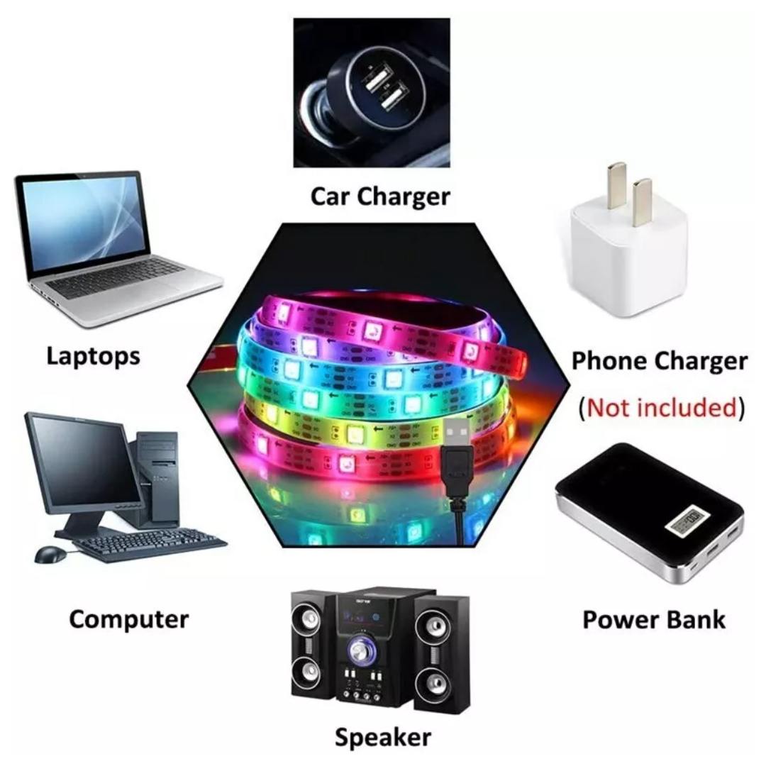 LED strip Light RGB 20M App Control