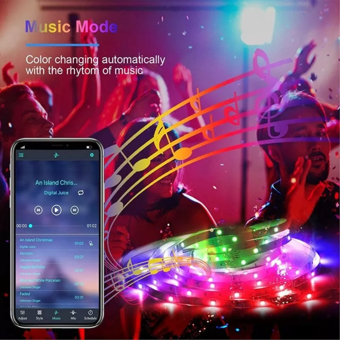 LED strip Light RGB 20M App Control