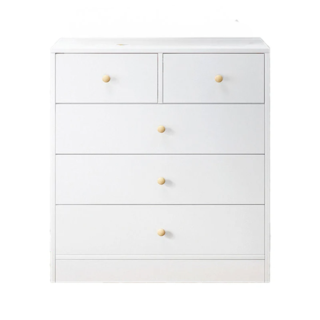 Tallboy Modern Dressing Drawer White