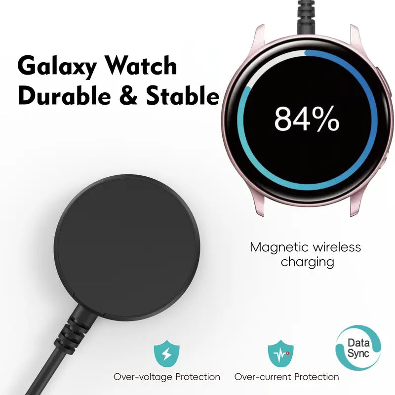 Samsung Watch Charger For Watch 3 4 5 6 7 Active 1 2 (USB)
