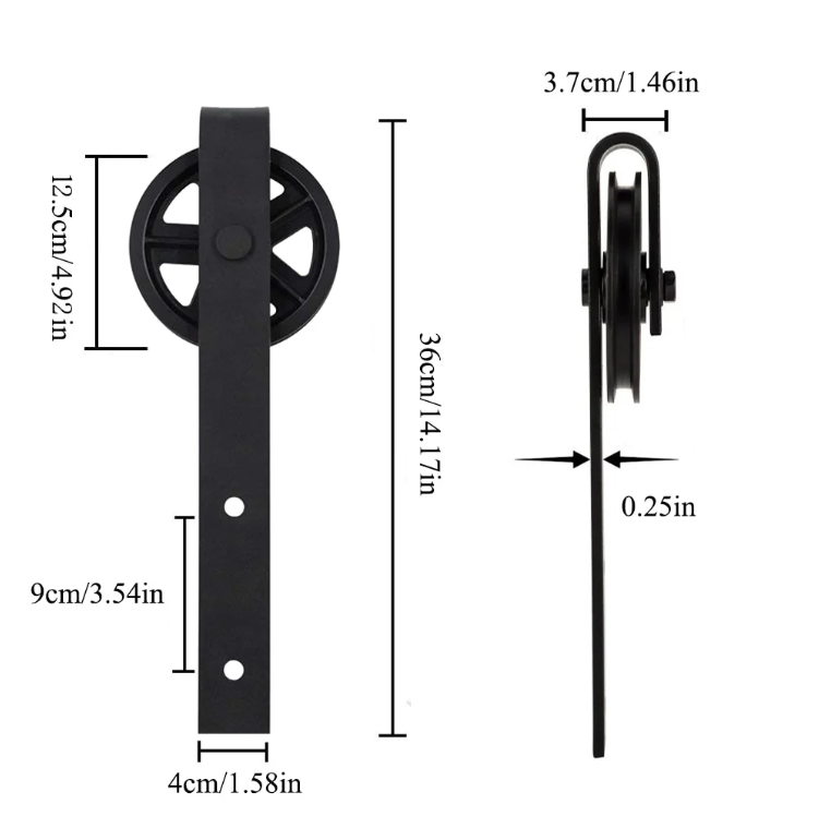 Barn Door Hardware Kit 1.5m