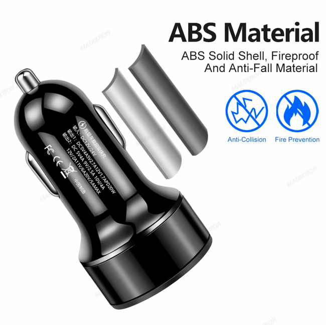 Dual-Port Fast Car Charger