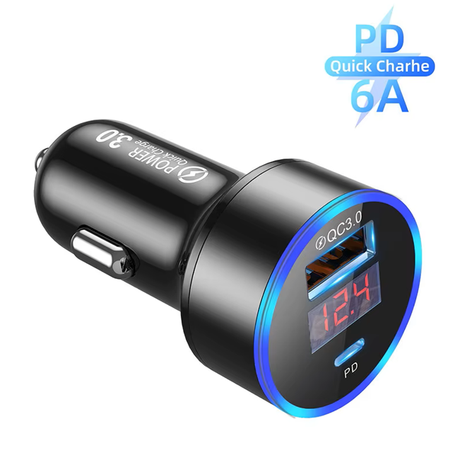 Dual-Port Fast Car Charger