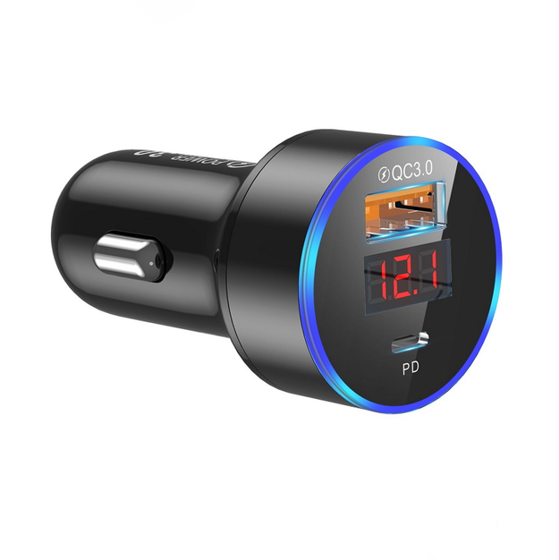 Dual-Port Fast Car Charger