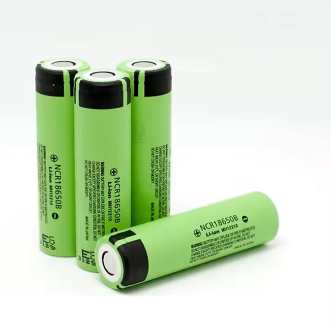 18650 Rechargeable Battery Power Flat Top 6PCS