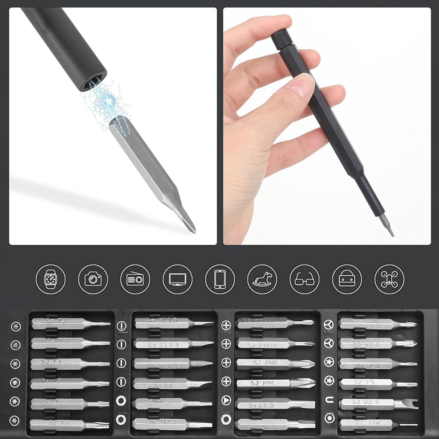 25 in 1 Precision Screwdriver Set Tool Kit Mini