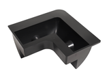 4 Solar Panel Mounting Bracket Black Corner Set Kit