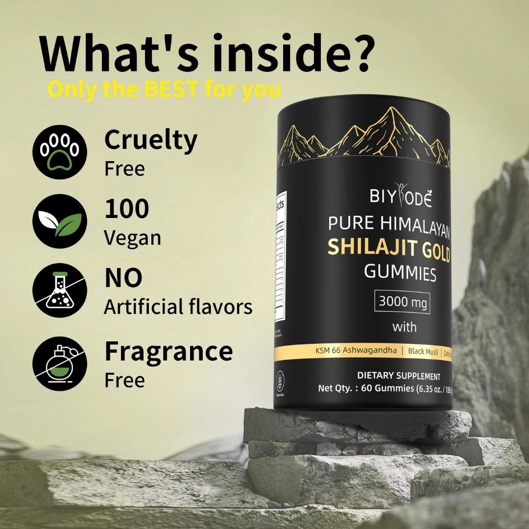 Himalayan Shilajit 120 Gummies