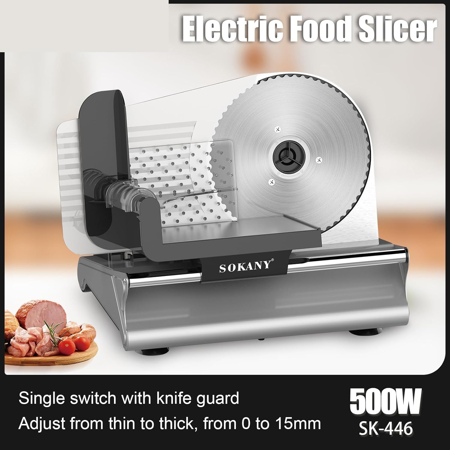 SOKANY Meat Slicer