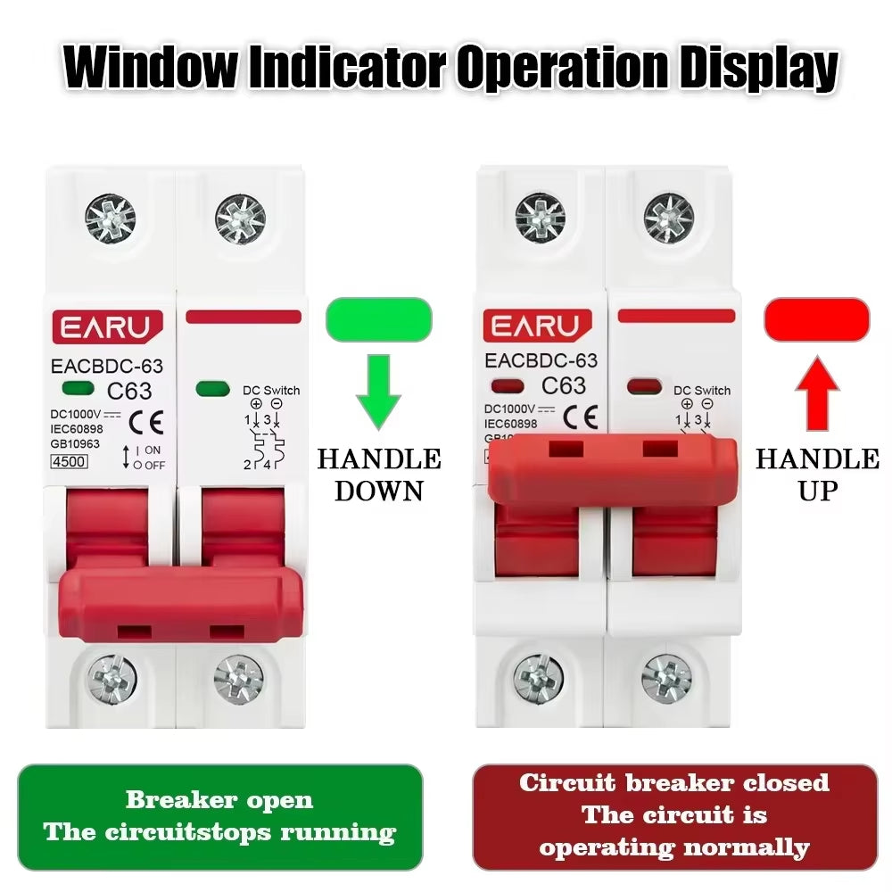 Solar DC Circuit Breaker 63A