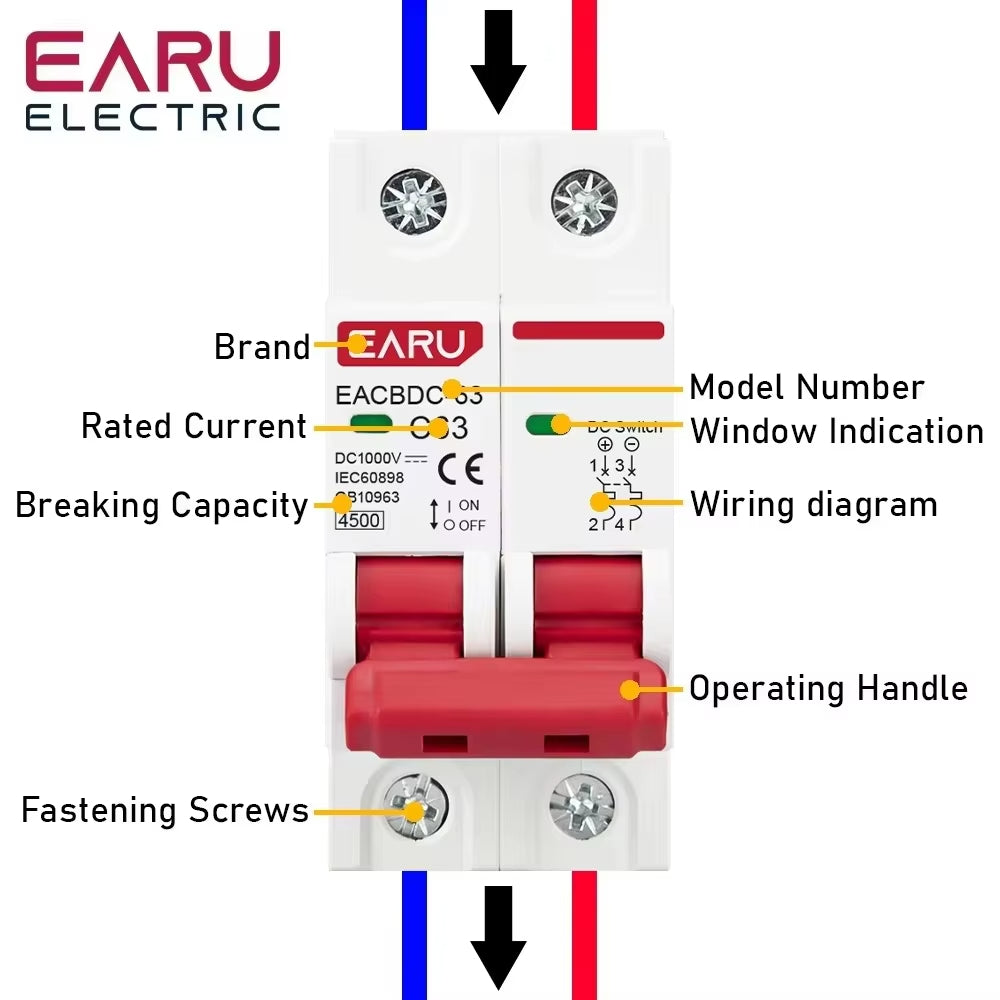 Solar DC Circuit Breaker 40A