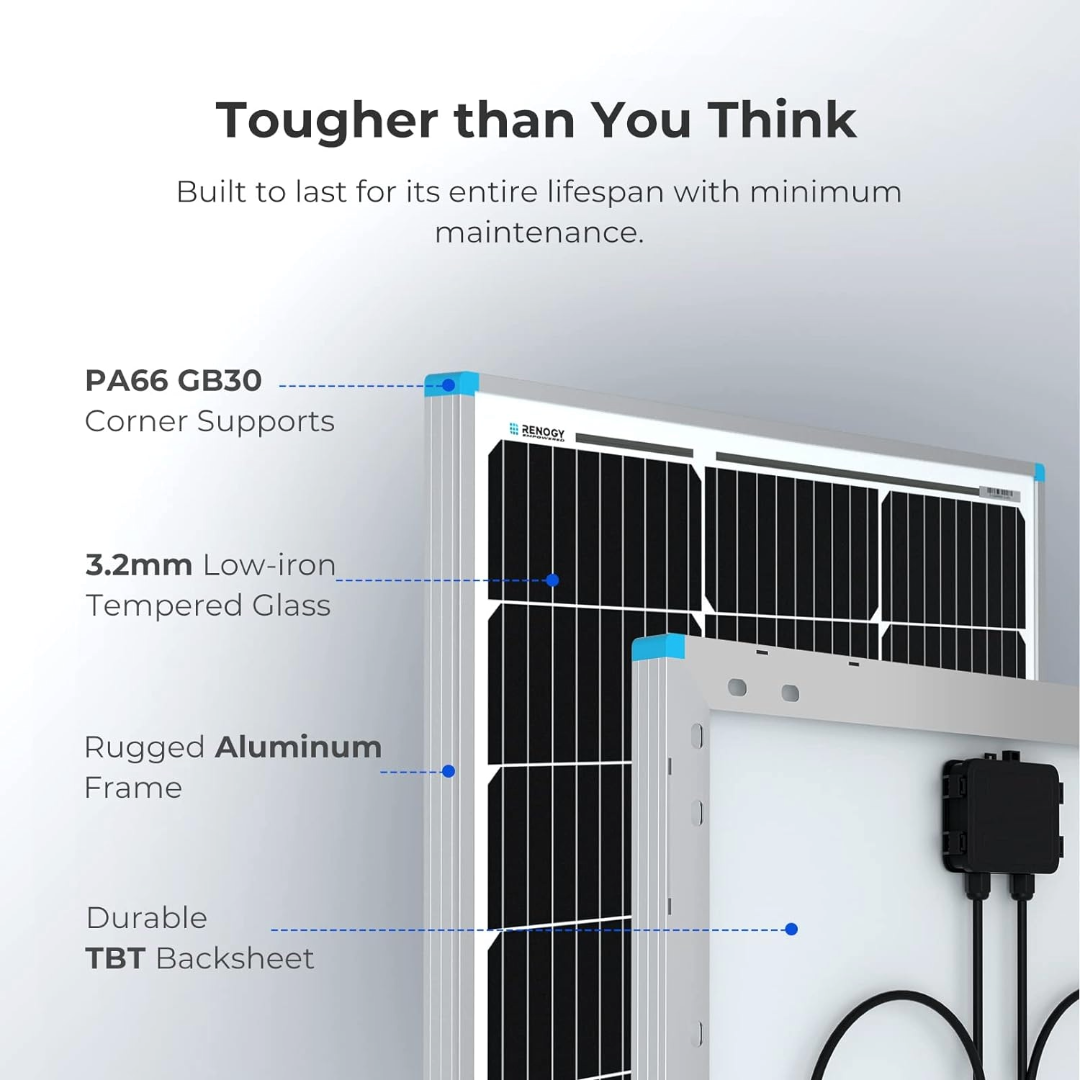 Solar Panel Monocrystalline 100W