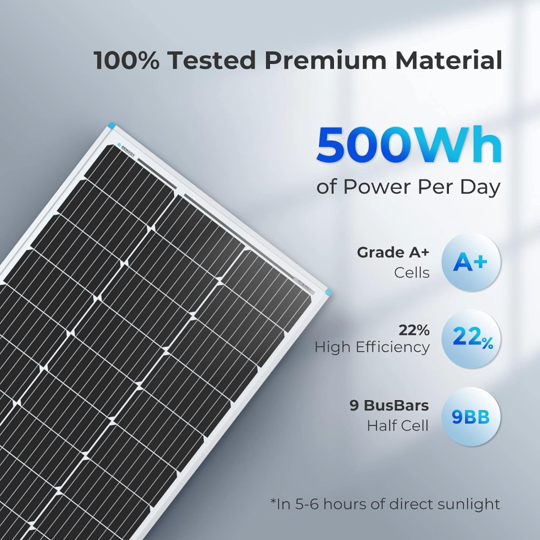 Solar Panel Monocrystalline 100W