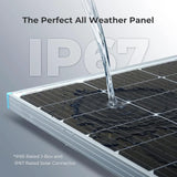 100W Solar Panel with Solar Controller