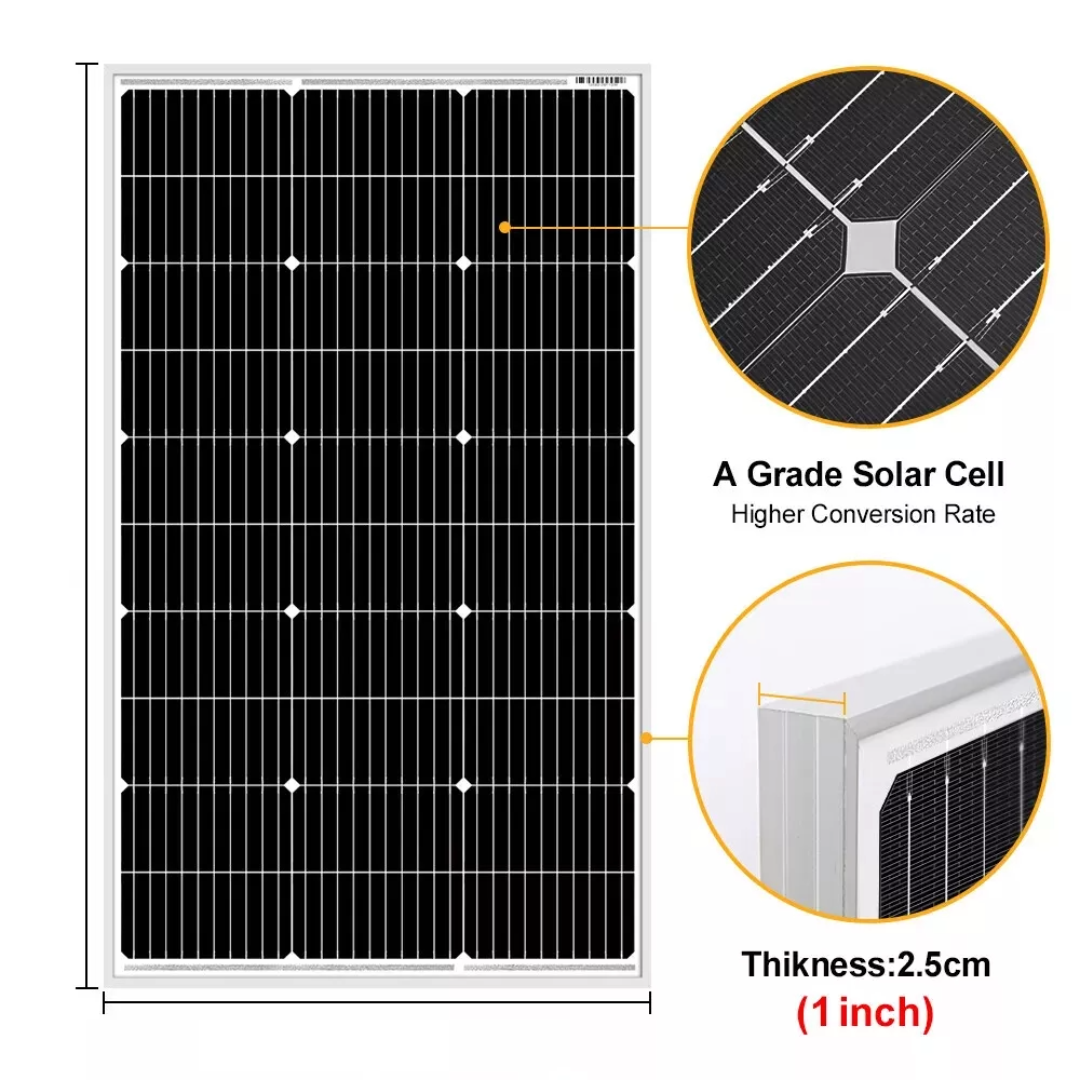 120W Solar Panel Monocrystalline