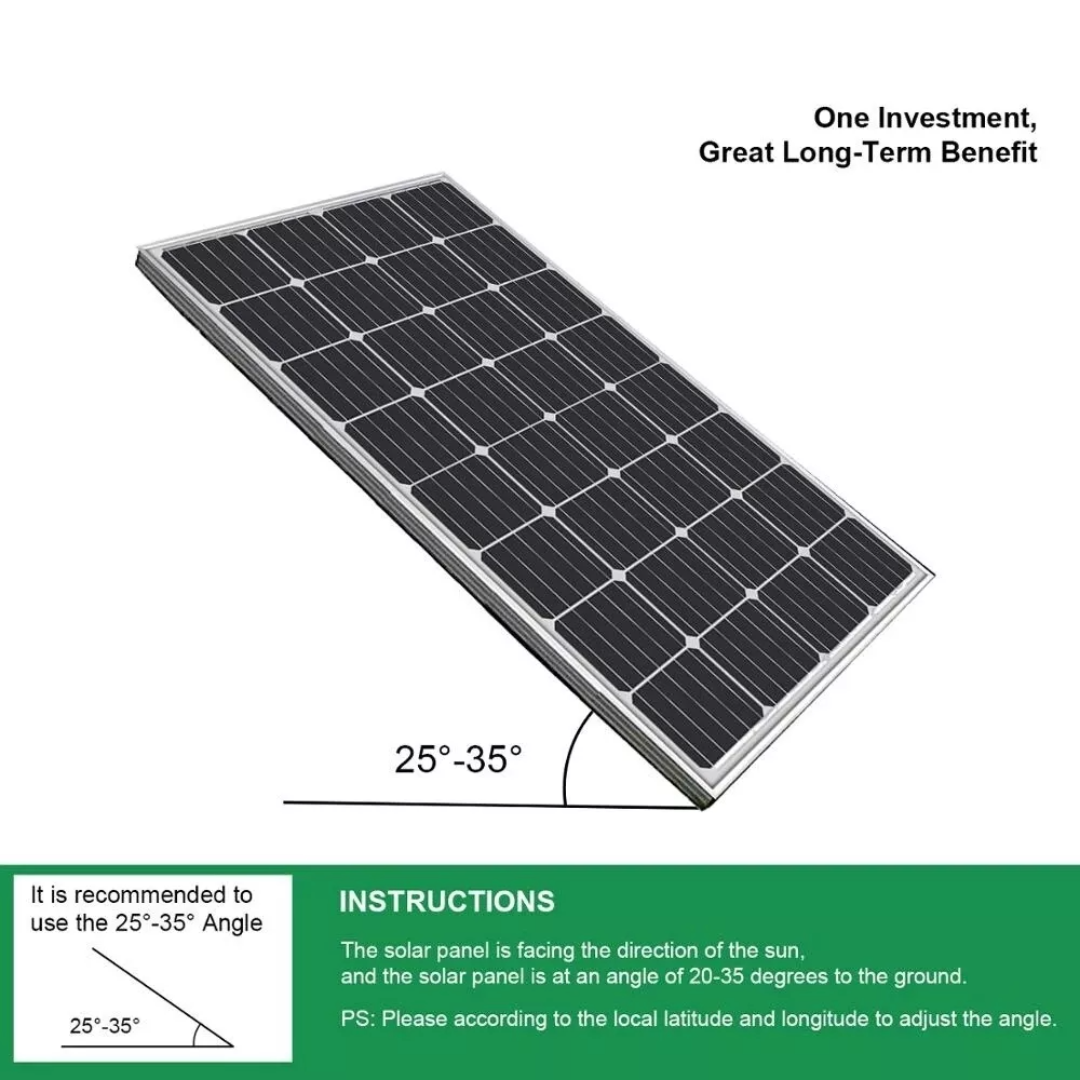 120W Solar Panel Monocrystalline