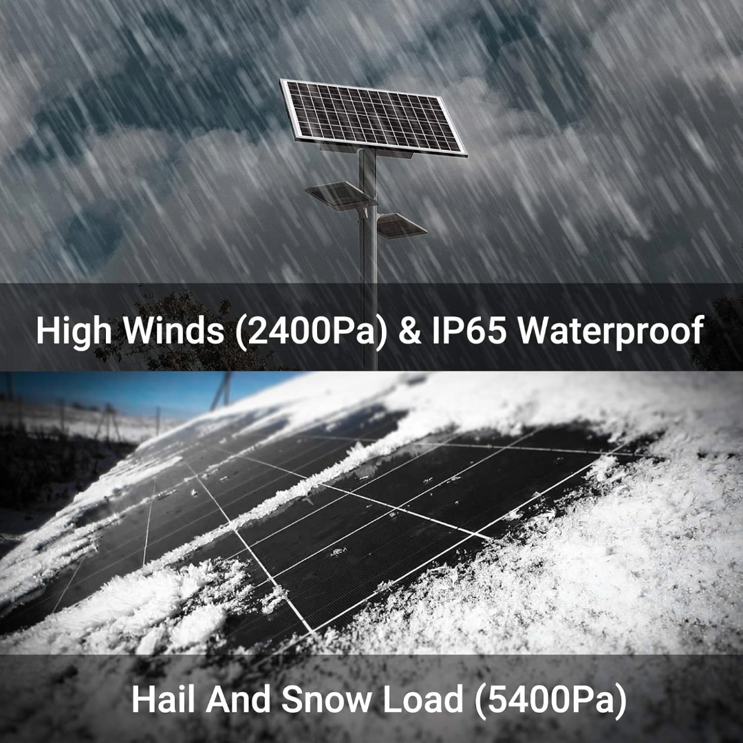 60W Solar Panel With Solar Charge Controller
