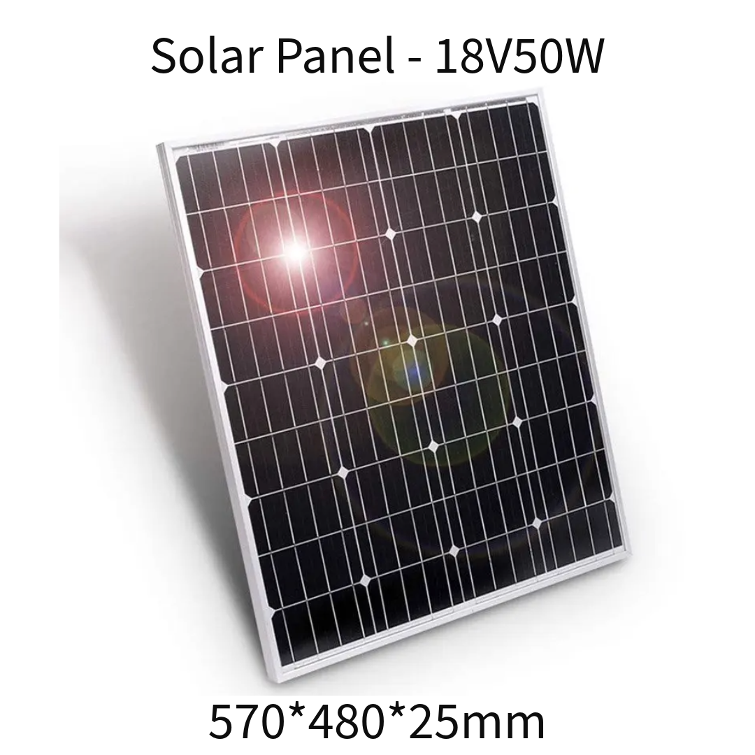 50W Solar Panel Monocrystalline
