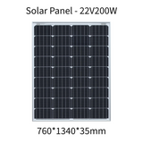Solar panel Monocrystalline 200W