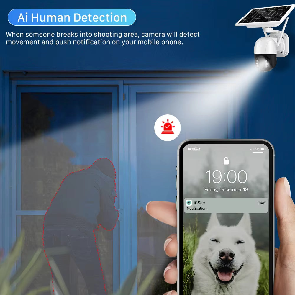 Solar Security Camera