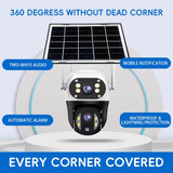 Solar power Security Camera PTZ WIFI 1080P