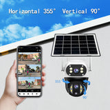 Solar power Security Camera PTZ WIFI 1080P
