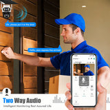 Solar power Security Camera PTZ WIFI 1080P