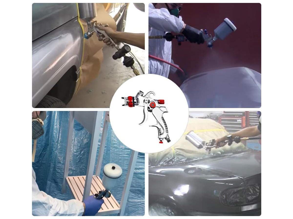 Spray Gun HVLP Paint Sprayer Air Spray Gun