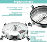 18" Pressure Washer Surface Cleaner