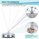 18" Pressure Washer Surface Cleaner