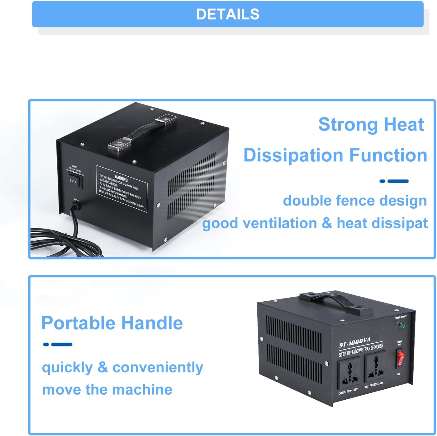 Step Down Transformer 1000W