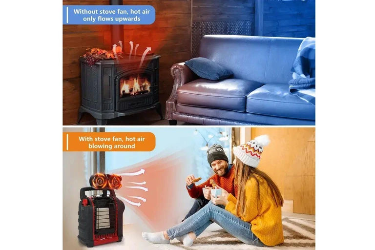 Stove Fan Fireplace Fan