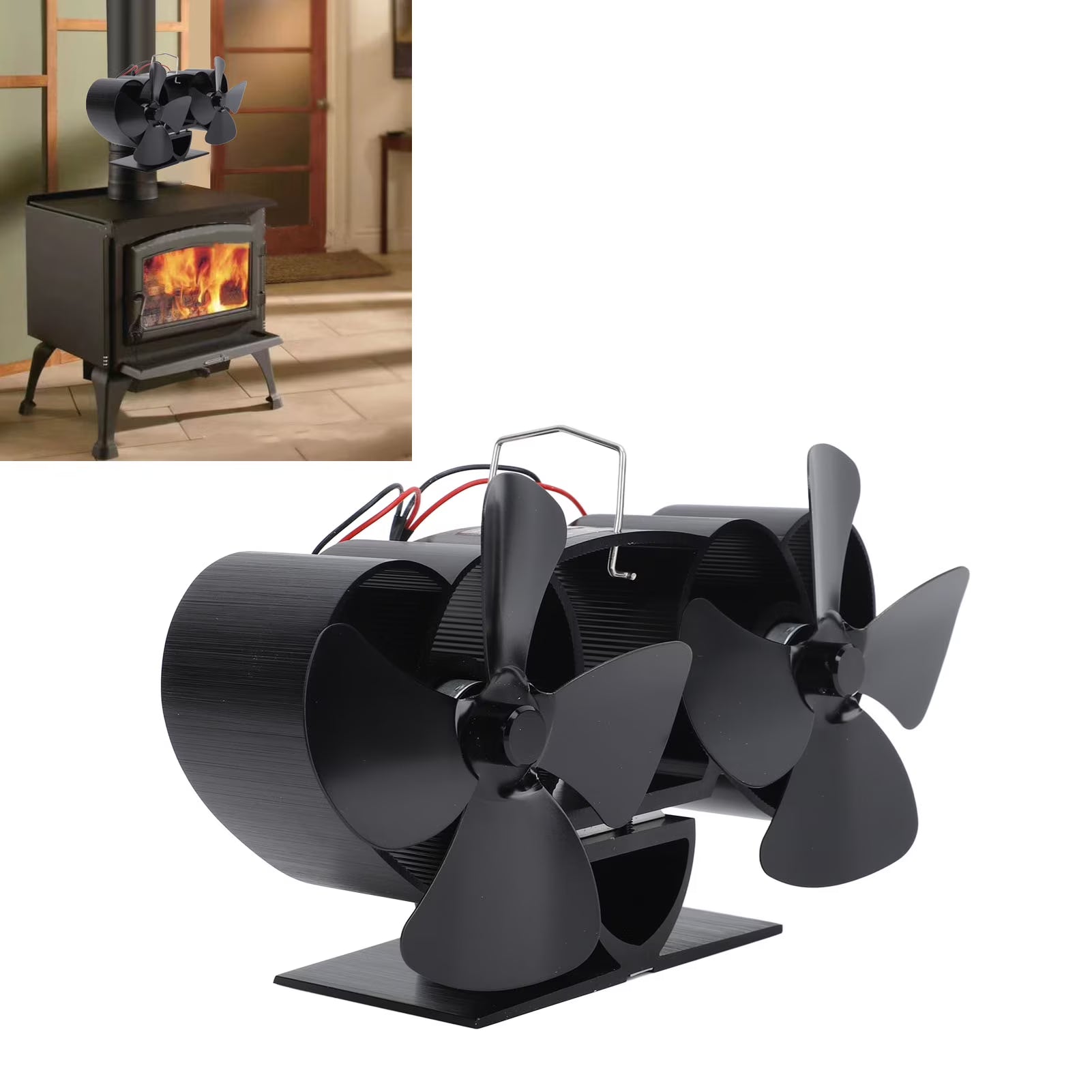 Stove Fan Fireplace Fan