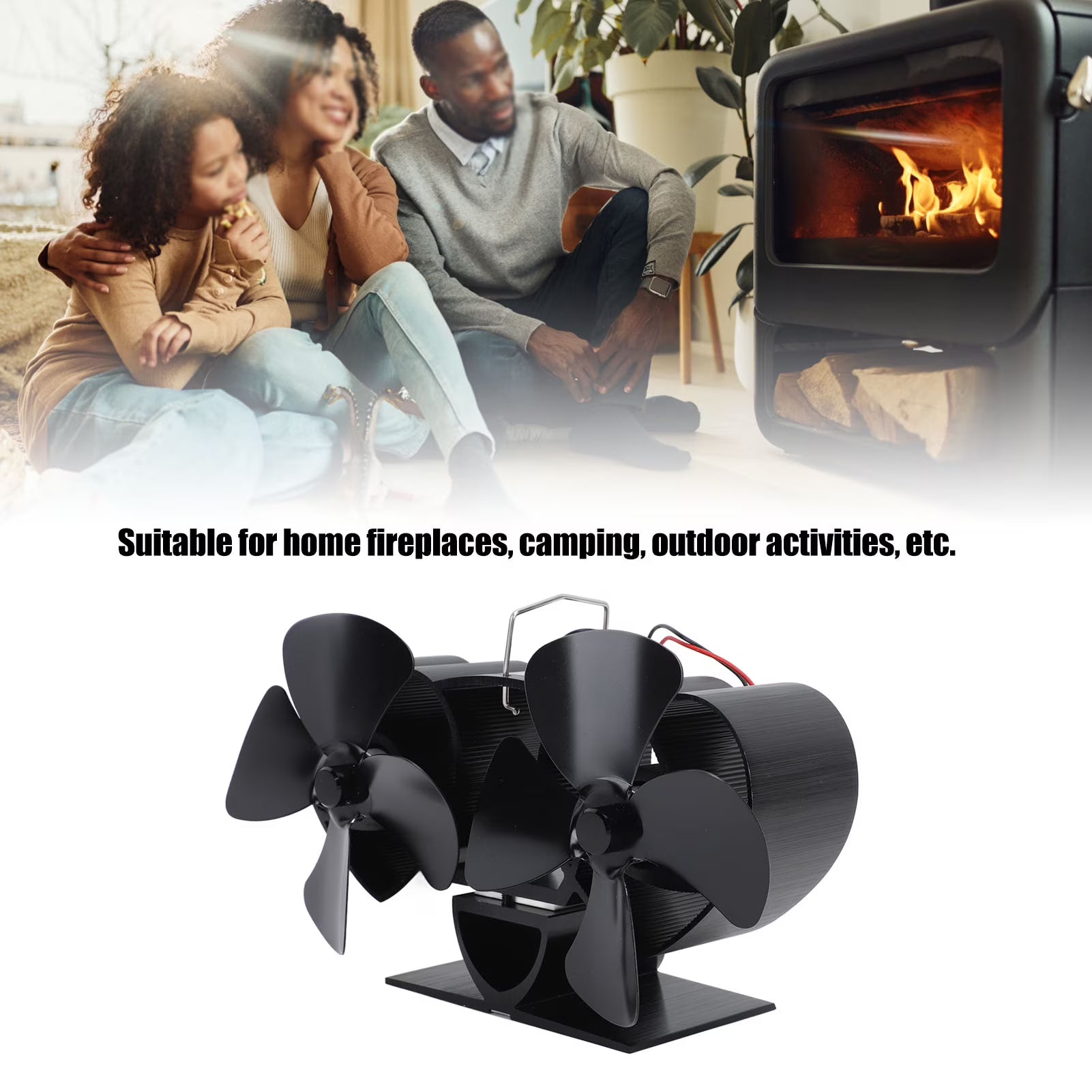 Stove Fan Fireplace Fan