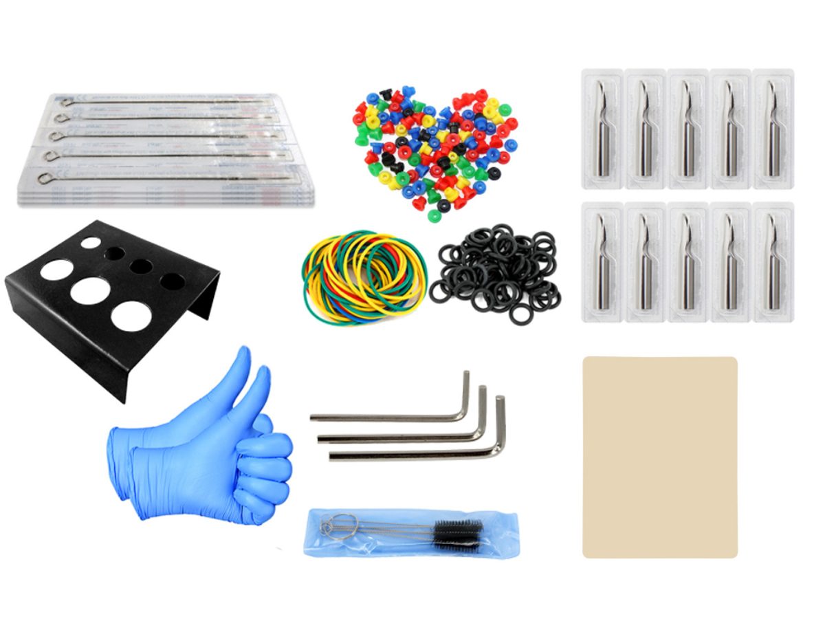 Tattoo Gun Kit Combo All in One