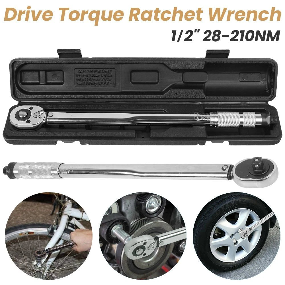 Torque Wrench 1/2" 28–210 Nm