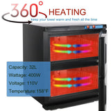 Towel Warmer Sterilizer Black 32L