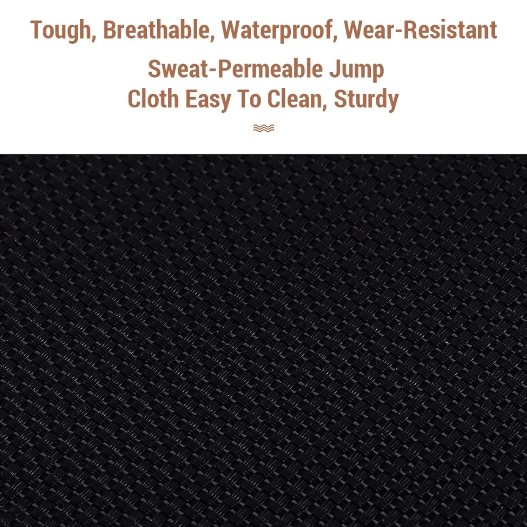 50" Foldable Mini Trampoline Armrest Rebounder