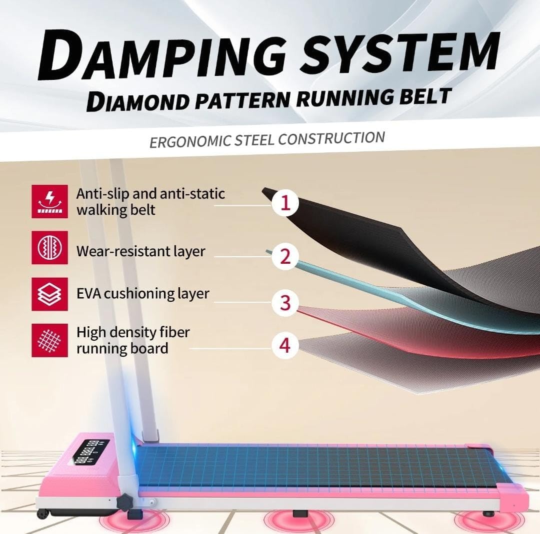 Treadmill Home Gym Fitness Foldable Walking Treadmill
