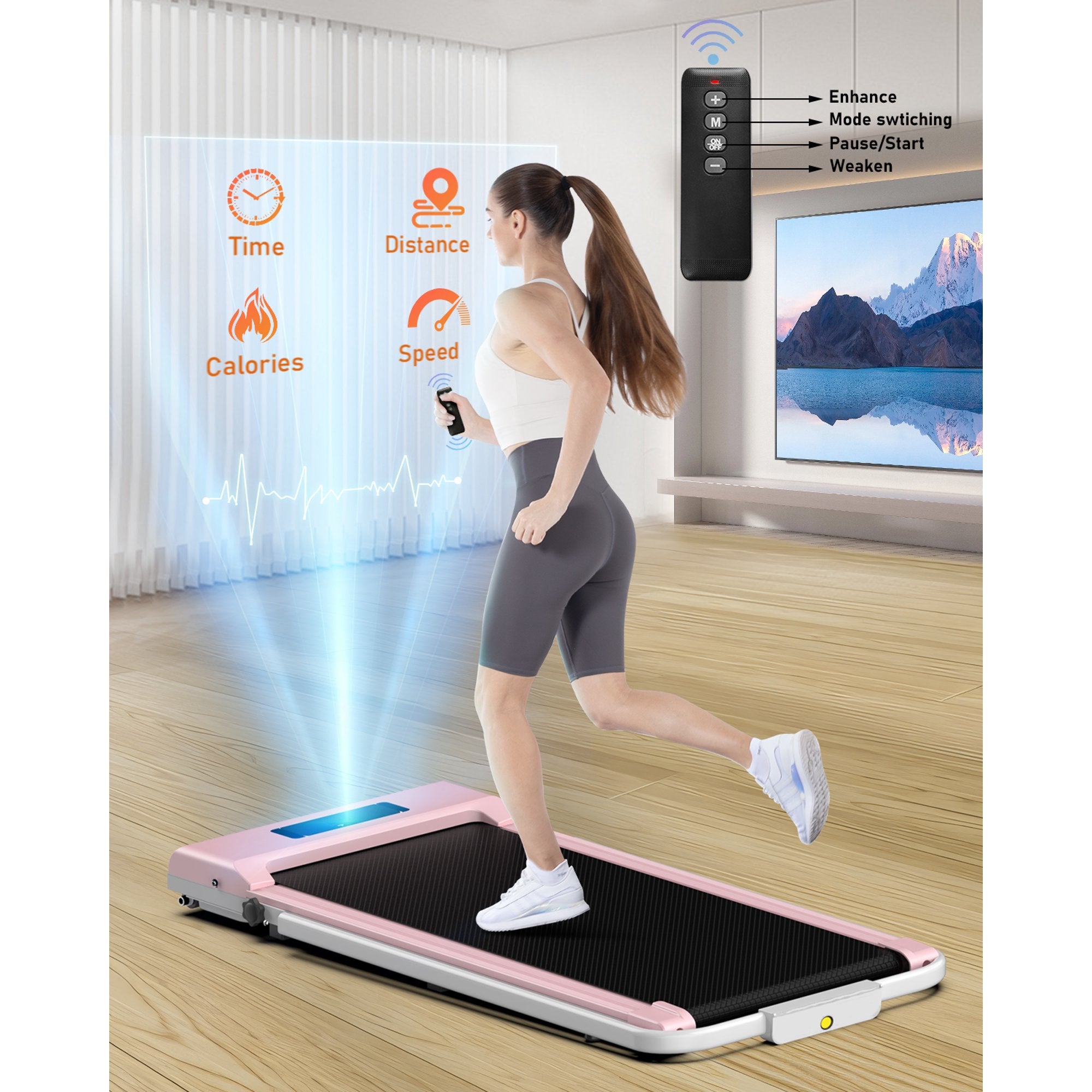 Treadmill Home Gym Fitness Foldable Walking Treadmill