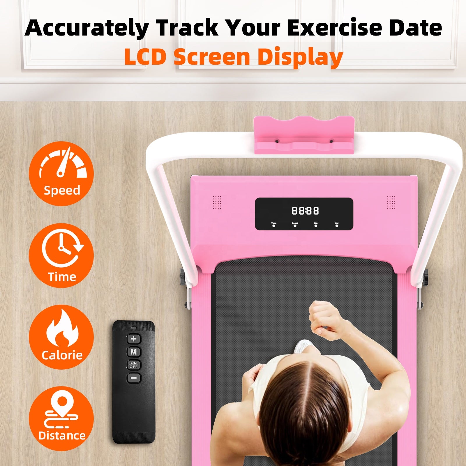 Treadmill Home Gym Fitness Foldable Walking Treadmill