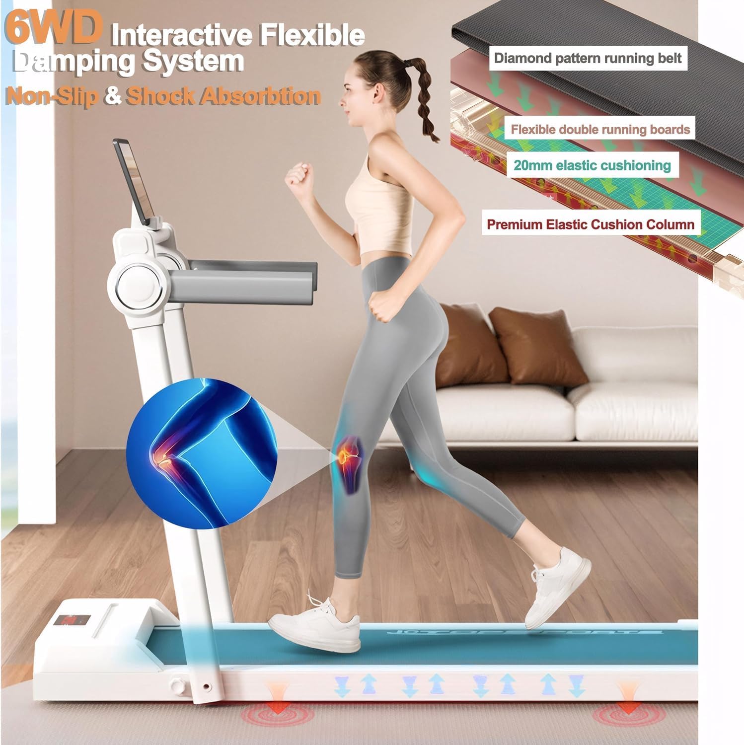 Treadmill Home Gym Fitness Foldable Treadmill