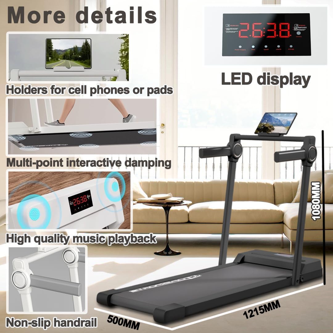 Treadmill Home Gym Fitness Foldable Treadmill